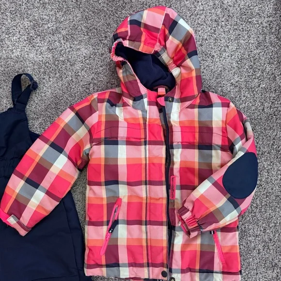 3-in-1 snow jacket and snow bibs